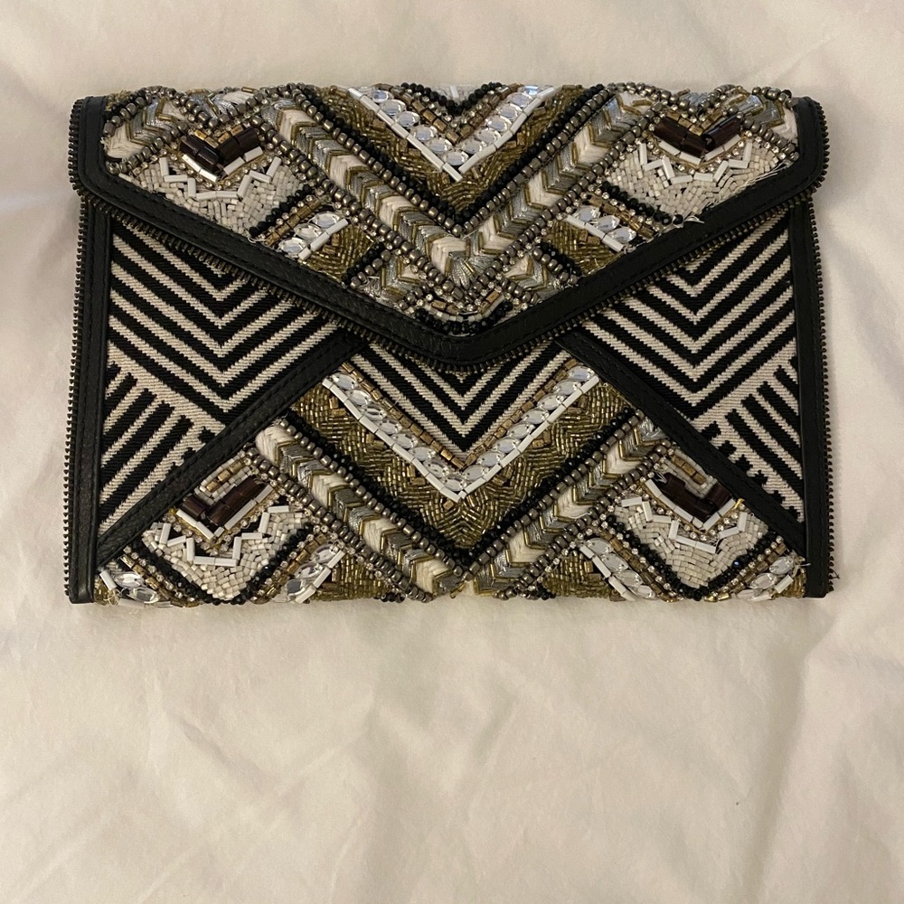 Rebecca Minkoff beaded clutch